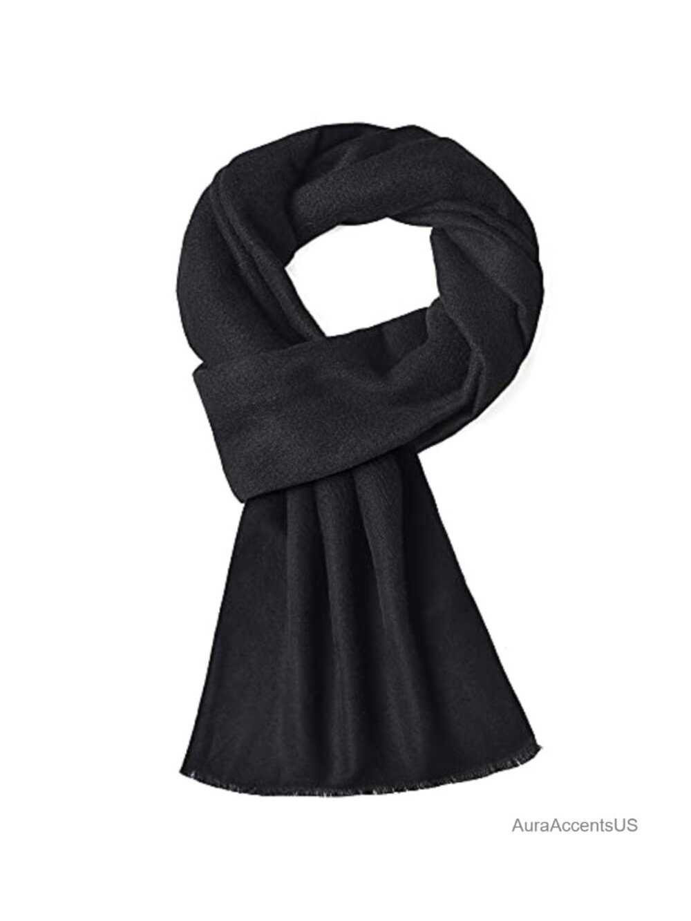 Men's Thick Winter Scarf Warm Soft Cashmere Feel Viscose Long